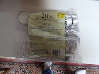 4x zak van 20 theelichtjes spaas - afbeelding 1 van  2