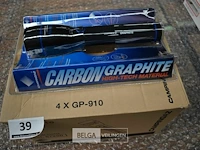 4x zaklamp carbon graphite - afbeelding 1 van  1