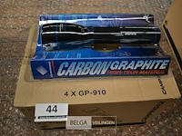 4x zaklamp carbon graphite