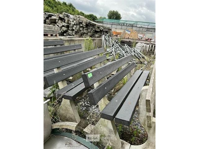 4x zitbanken - afbeelding 1 van  2