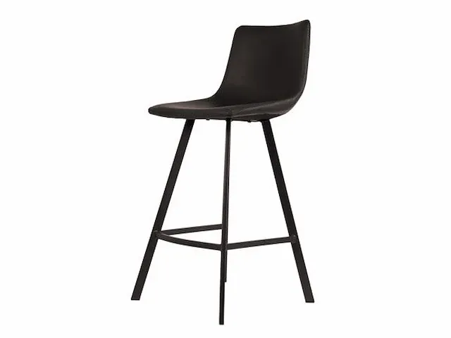 4x zwart barkruk amst1-lowblack - afbeelding 1 van  3