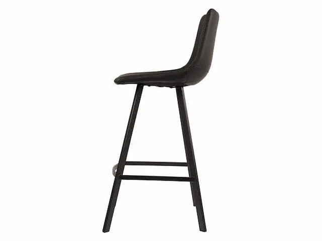 4x zwart barkruk amst1-lowblack - afbeelding 2 van  3