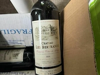 4x1 fles chateau les bertrands 2004 - afbeelding 2 van  4
