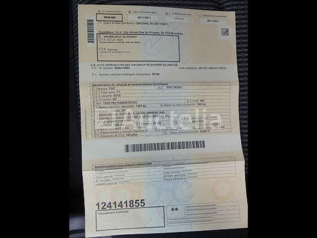 4x4 auto fiat sedici (2011-92.634 km-vin:tsmfyb21s00608157) - afbeelding 24 van  31