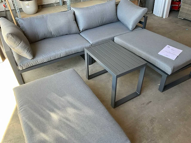5- delige hoekbank loungeset 4 personen - afbeelding 5 van  8