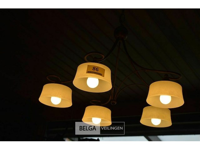 5 armige luster - afbeelding 3 van  3