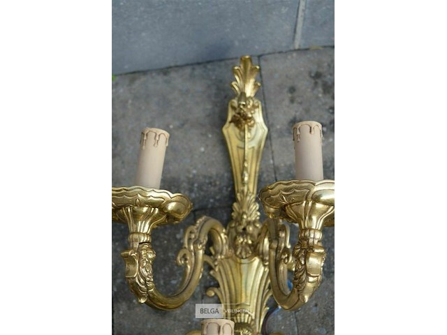 5-armige verkoperde luster - afbeelding 2 van  3