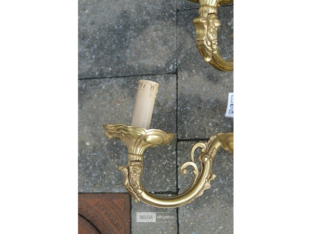 5-armige verkoperde luster - afbeelding 3 van  3