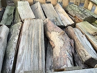 5 boxen gemengd, gekloven hout excl box - afbeelding 1 van  2