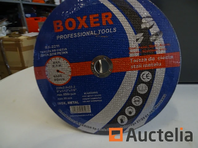 5 boxer roestvrijstalen metalen snijschijven - afbeelding 1 van  4