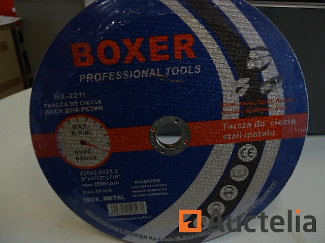 5 boxer roestvrijstalen metalen snijschijven - afbeelding 4 van  4