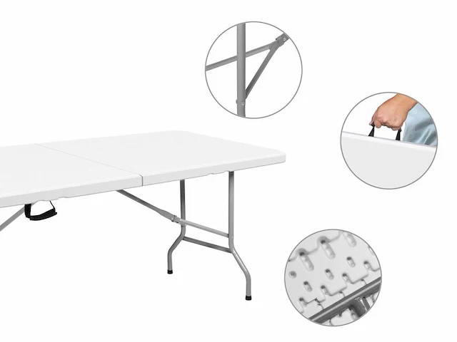 5 buffettafels - rechthoekig 180 cm - afbeelding 3 van  4