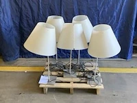 5 bureaulampen hoogte 72 cm - afbeelding 1 van  2