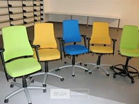 5 bureaustoelen