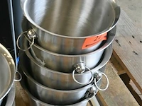5 champagne emmers inox - afbeelding 2 van  3