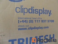 5 clipdisplay mesh-schermen - afbeelding 1 van  6