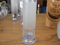 5 cocktailglazen met ijsemmer en lepels - afbeelding 4 van  6