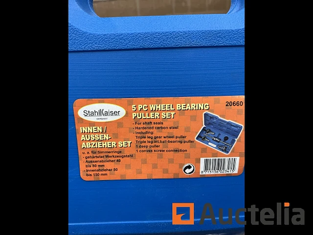 5 delige binnen buiten lager trekker set - afbeelding 2 van  5