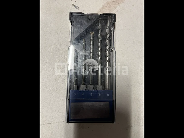5 delige bit metaalboren set - afbeelding 1 van  1