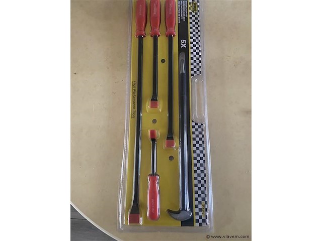 5 delige breekijzerset - afbeelding 1 van  4
