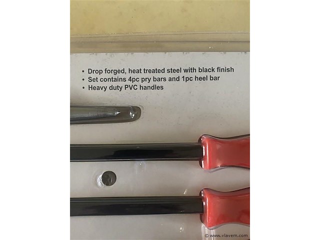 5 delige breekijzerset - afbeelding 4 van  4