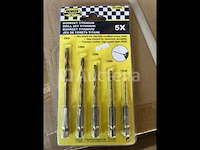 5 delige hss boren bit set - afbeelding 2 van  2