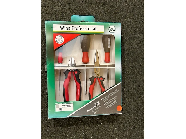 5-delige professionele gereedschapskist wiha - afbeelding 1 van  4