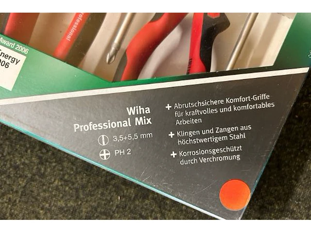 5-delige professionele gereedschapskist wiha - afbeelding 3 van  4