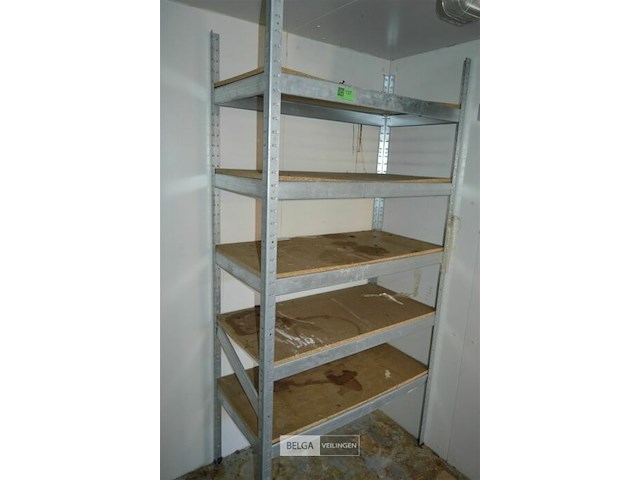 5 delige rek 2m - afbeelding 1 van  4