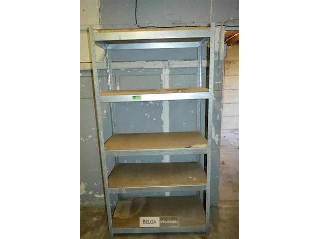 5 delige rek 2m - afbeelding 1 van  3