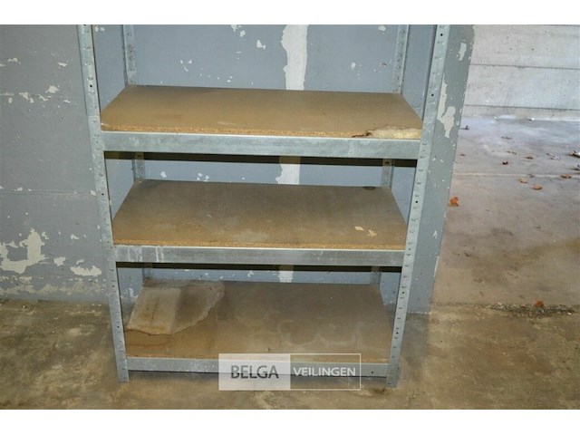 5 delige rek 2m - afbeelding 3 van  3