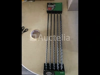 5 delige sds steenboren set 600mm - afbeelding 1 van  4