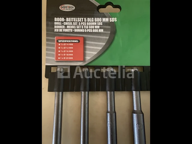 5 delige sds steenboren set 600mm - afbeelding 2 van  4