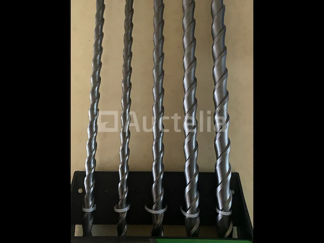 5 delige sds steenboren set 600mm - afbeelding 3 van  4