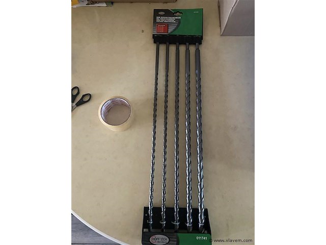 5 delige sds steenboren set 600mm - afbeelding 1 van  2