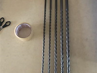 5 delige sds steenboren set 600mm - afbeelding 1 van  2