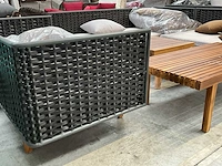 5-delige teakhouten loungeset liv•out - afbeelding 4 van  8