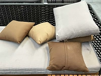 5-delige teakhouten loungeset liv•out - afbeelding 5 van  8