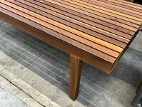 5-delige teakhouten loungeset liv•out - afbeelding 6 van  8