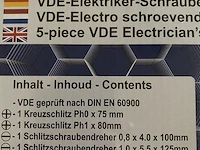 5-delige vde schroevendraaier set - afbeelding 3 van  3