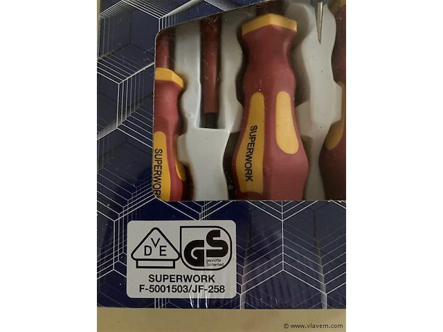 5-delige vde schroevendraaier set - afbeelding 2 van  3