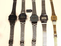 5 digitale horloges casio - afbeelding 1 van  3