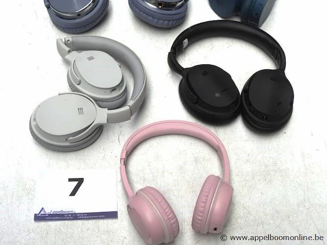5 div headphones, zonder kabels, werking niet gekend - afbeelding 3 van  3