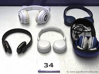 5 div headphones, zonder kabels, werking niet gekend