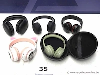 5 div headphones, zonder kabels, werking niet gekend