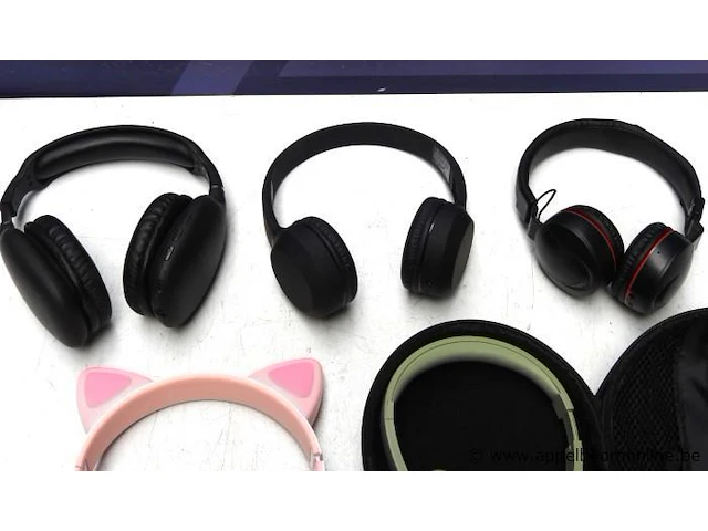 5 div headphones, zonder kabels, werking niet gekend - afbeelding 2 van  3