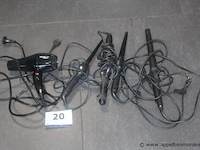 5 divere haarstyling apparaten wo. haardroger, krultang label.m - afbeelding 1 van  4