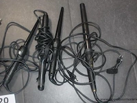 5 divere haarstyling apparaten wo. haardroger, krultang label.m - afbeelding 2 van  4