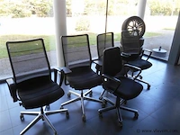 5 diverse bureelstoelen - afbeelding 1 van  2