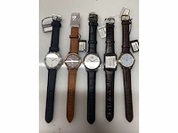 5 diverse herenhorloges rodania - afbeelding 1 van  4